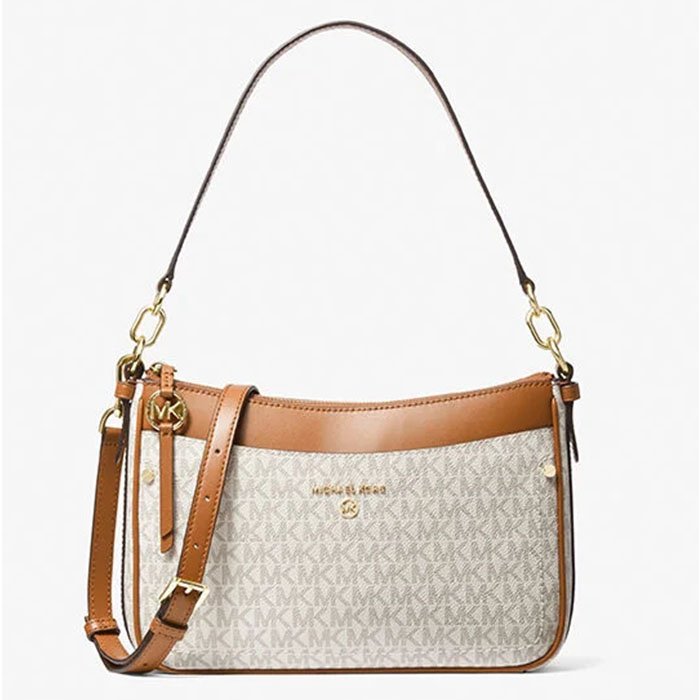 Michael Michael Kors Jet Set Medium Logo Shoulder Bag